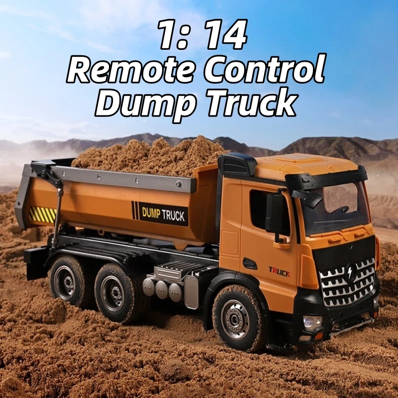 

Wltoys RC Car Toys for Boys Remote Control Trcuk Radio Control Dump Truck Engineering Vehicle Model Electric Car for Children