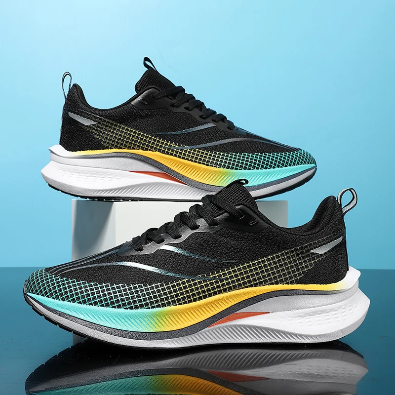 running shoes with support and cushion