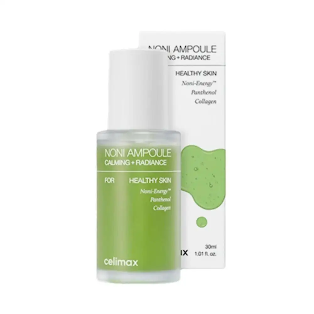 Celimax Serum Ampułkowe z Owoców Noni, Balansujące Nawilżenie, Esencja Przeciwzmarszczkowa na Noc, Łagodząca Zmarszczki i Redukująca Drobne Linie