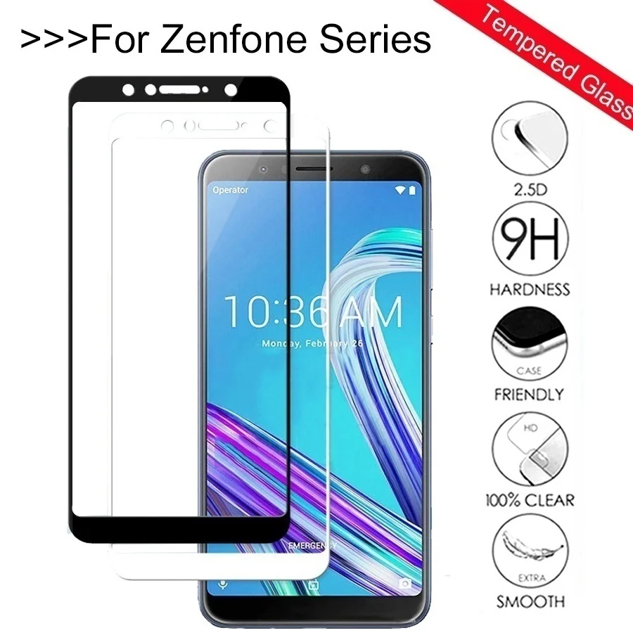 Vetro Proteggi Schermo Per Asus Zenfone Max Pro M1 Zb602Kl Zb555Kl 5 5Z Live L1 Za550Kl Vetro Protettivo