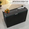 Modern 47" Front Desk, Wood Reception Desk Retail Counter for Salon, Home Office, Sturdy and Stable, Modern Reception Desks 6