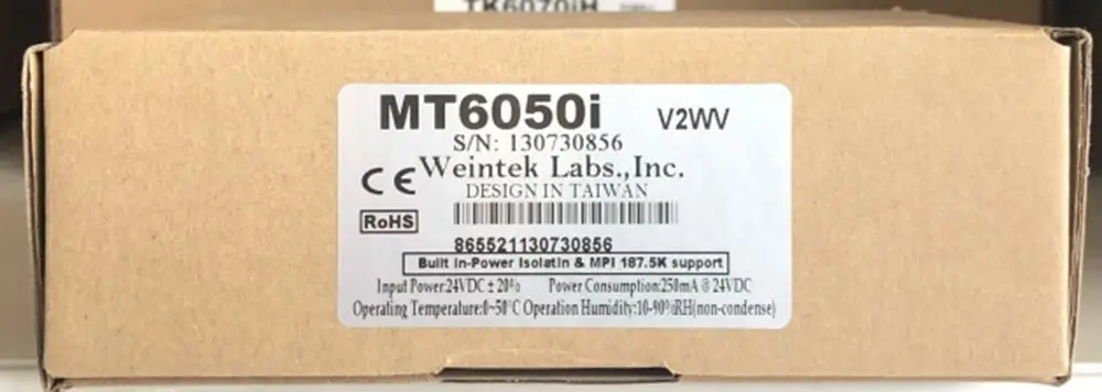 

Новый сенсорный экран WEINTEK MT6050I