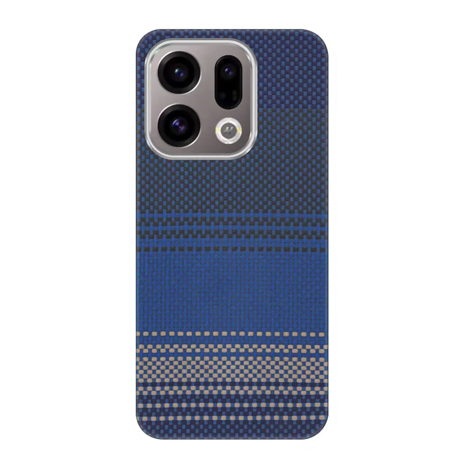 Ultra-Thin Aramid Fiber Kevlar Phone Case with Magnetic Wireless Charging Compatibility