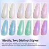 MIZHSE 6Pcs/Set Pearl Swirl Gel Nail Polish Set 7ML Shell Thread Nail Kits UV Led Semi Permanent Gel Soak Off Vernis 3