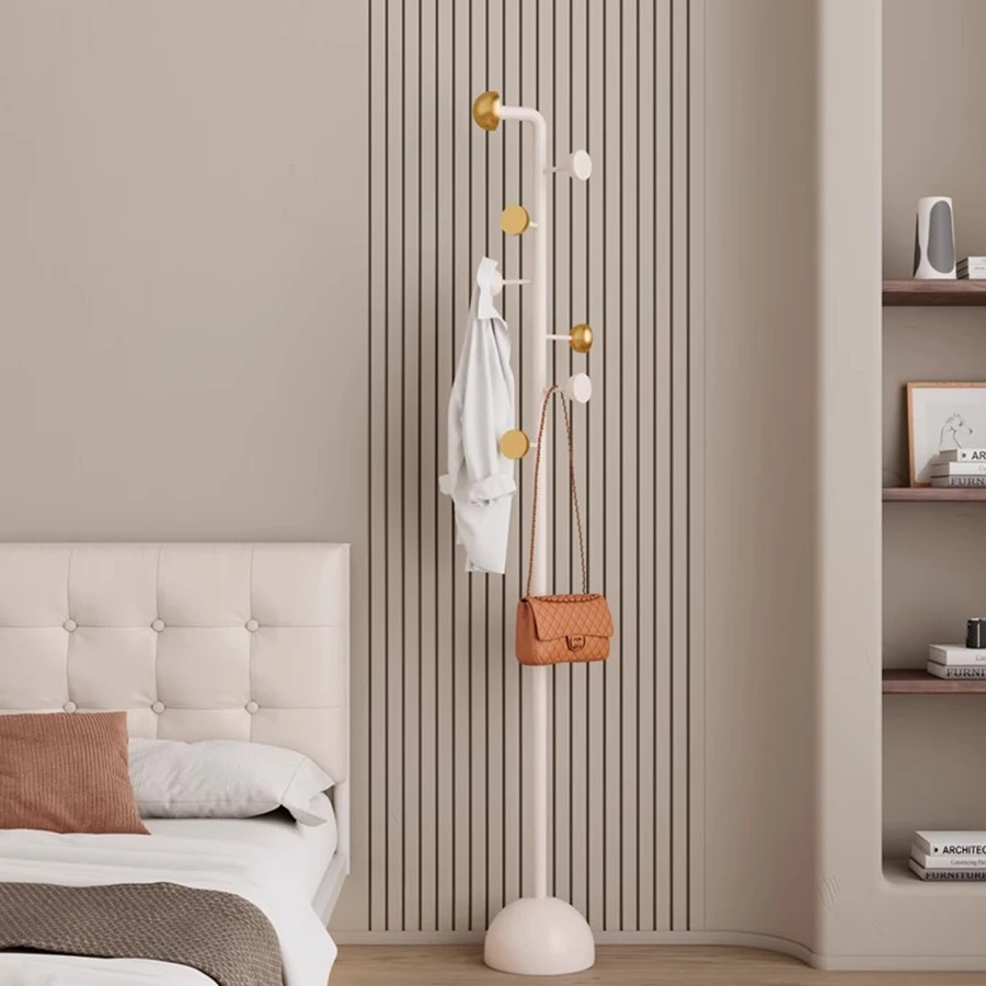 

Nordic Luxury Coat Rack Stand Living Room Boutique Metal Hanger Drying Rack Coat Stand Modern Perchero Space Saving Furniture
