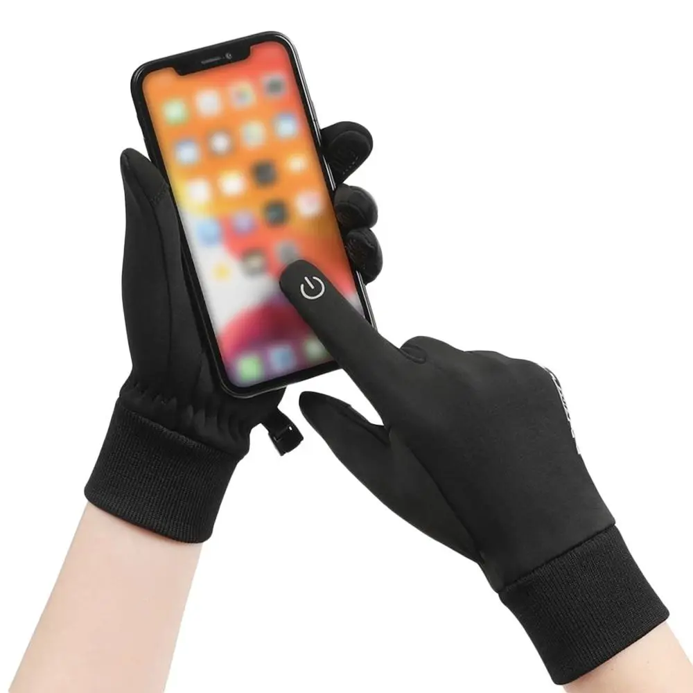 Kids Winter Gloves Touch Screen Non Slip Cycling Mittens