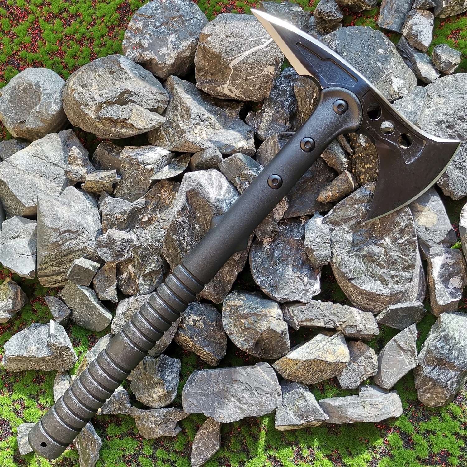 CSTacticalAxeTomahawkStainlessSteelBladeOutdoorHuntingCamping