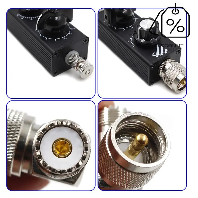 ABKN-30W QRP 단파 안테나 5Mhz-55Mhz 안테나 전대역 조정 안테나 내구성이 뛰어난 쉬운 설치