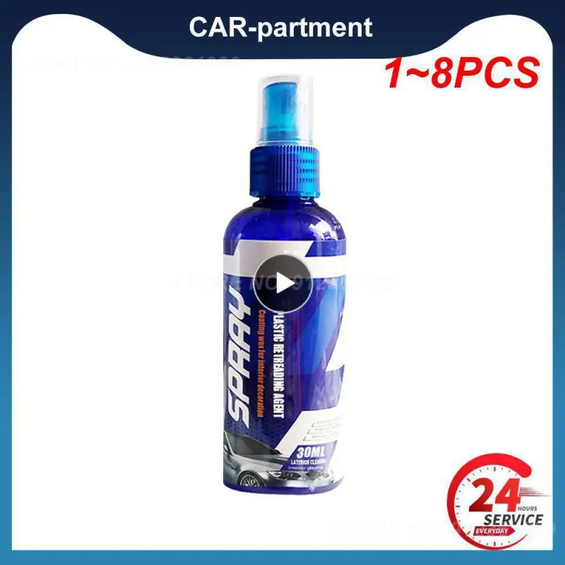 

1~8PCS 100ml Car Nano Coating Agent Anti Scratch Hydrophobic Polish Coating Agent Car Coating Spray Wax Cleaning Agent