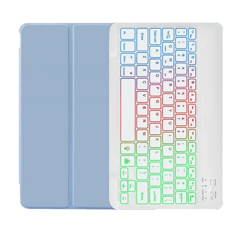 Rainbow Backlit Keyboard Case com Suporte de Caneta Lenovo Xiaoxin Pad 2024 Tb331fc Capa 11 - Imagem 6
