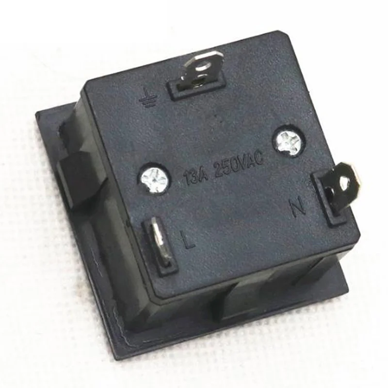 Tomada Industrial Embutida de Cobre Preto Tomada Elétrica ac Universal Eua Reino Unido au ue 13a 250v Pcs 10 Pcs 50 Pcs - Image 4