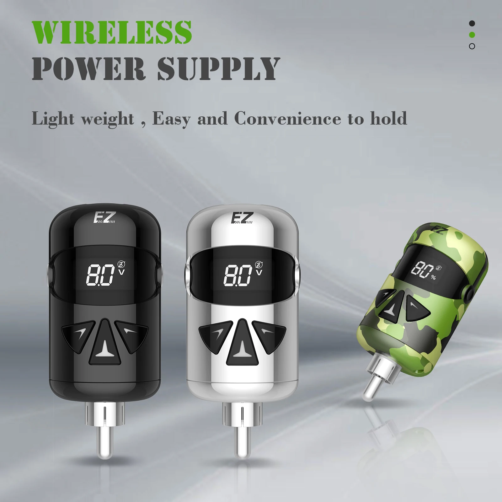 

Portex Gen3 Tattoo Battery Pack Tattoo Wireless Power Supply for RCA Connector Tattoo Machine 1100mAh