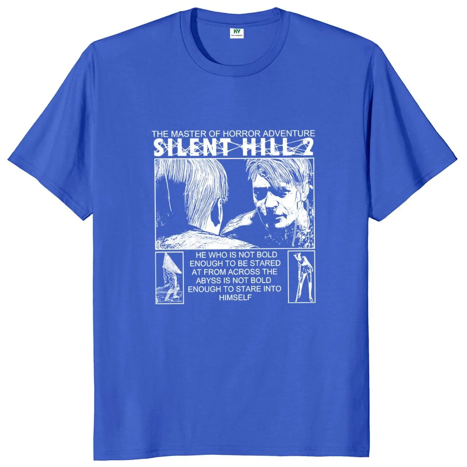 Silent Hills  T Shirt The Master Of Horror Adventure Short Sleeve Cotton Casul Summer Tops Tee Tshirt EU Size