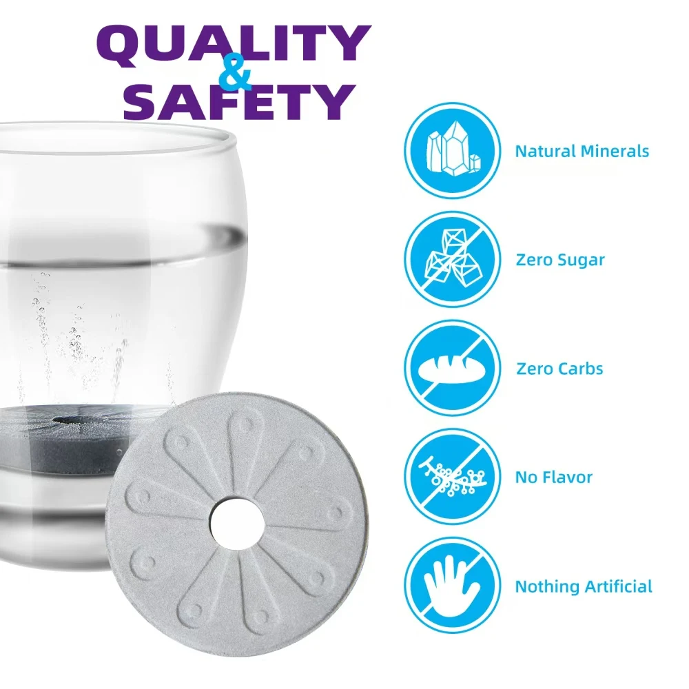 Hydrogen generator Hydrogen Water Tablets Generator Active H2 Molecules Hydrogen-Rich Water Cup Tile for Skin Disease Treatment