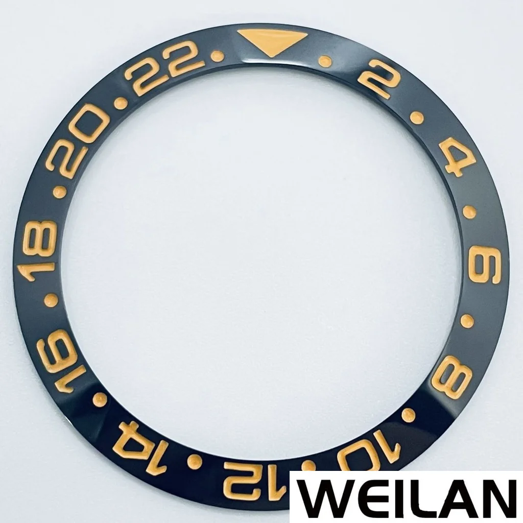 Ceramic Bezel GMT Diver Style Inlay Replacement