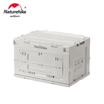 Naturehike Storage Box Outdoor Camping Folding Box with Table Board Camping Gear Box Table Dual Purpose 1