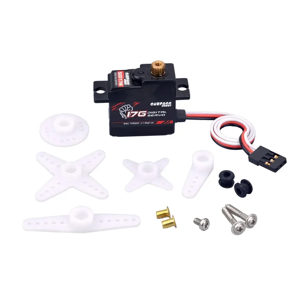 ÜBERTREFFEN HOBBY Servo RC High Speed Metal Gear Mini Servos 9G 17G 25G 6KG 15KG Digital Motor für 1/8 1/12 1/10 RC Auto Flugzeug – Detail 17