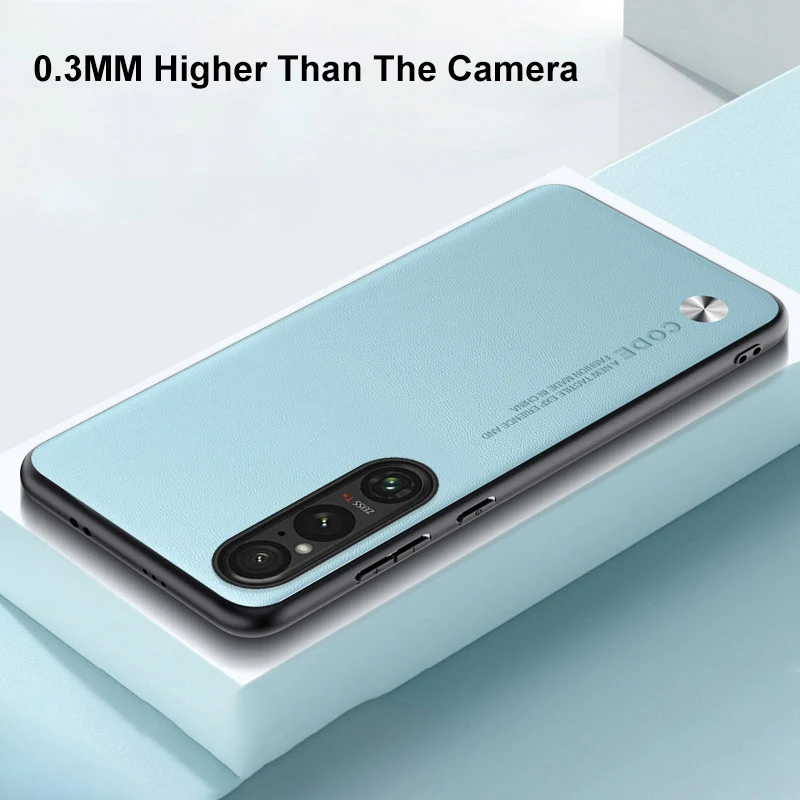 Luxury PU Leather Phone Case with Silicone Protection and Back Cover Design