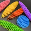 Diy Telescopic Worm Deformable Elastic Mesh Toy New Unique Puzzle Deformable Worm Elastic Mesh Toy Can Give Children Gifts 1