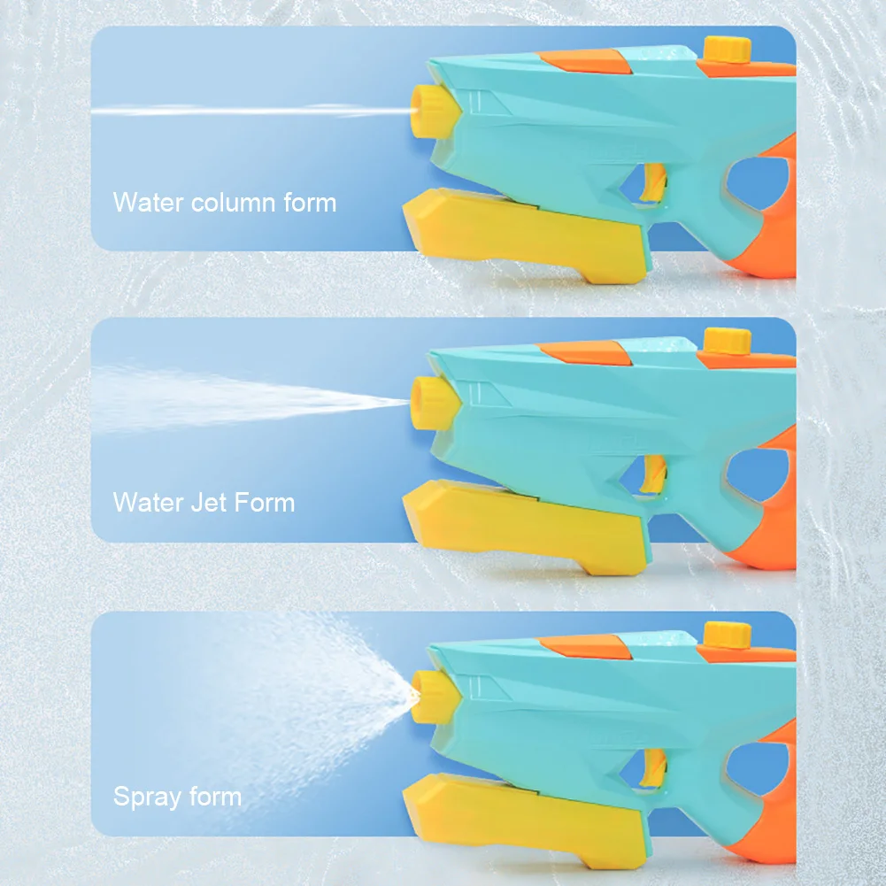Water Gun Lifting Guns Toy Children's Pool Rifle Beach Summer Seaside Swimming Game Battle Square Small Rafting Spray Blue/ Pink