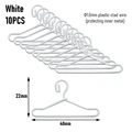 40mm White 10PCS
