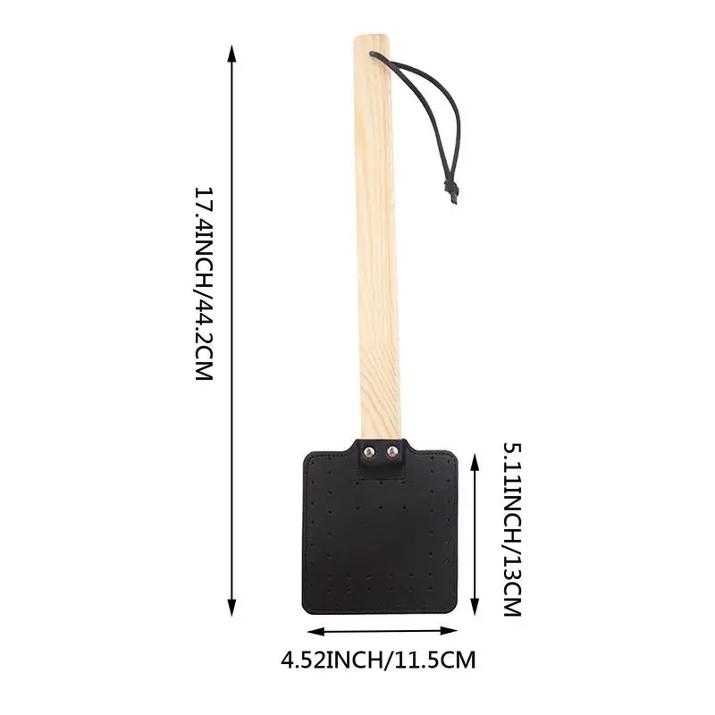 Fly Swatter Leather Fly Swat For Home Flexible Eliminate Swats Summer Mesh Home Lengthening For Garden Outdoor