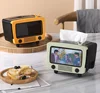 Multifunctional Tissue Box Holder For Home Living Room With Mobile Phone Slot Holder 3