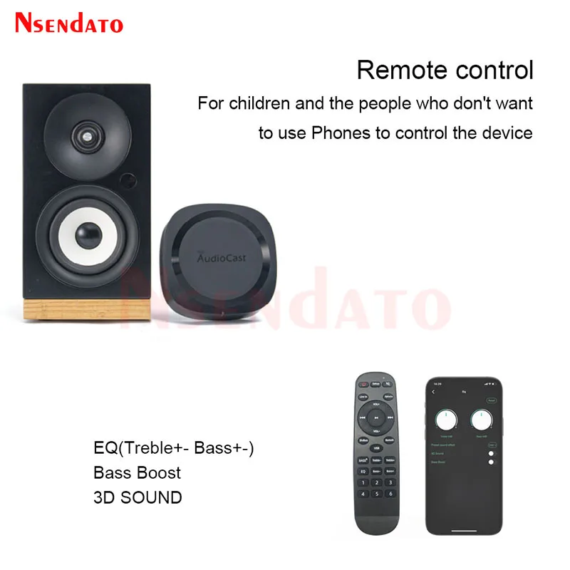 IEAST Audiocast Pro M20 Wireless WiFi Audio Music Receiver Multi Room Audio Wifi BT5.0 Music Player Box Hifi system For Tadil