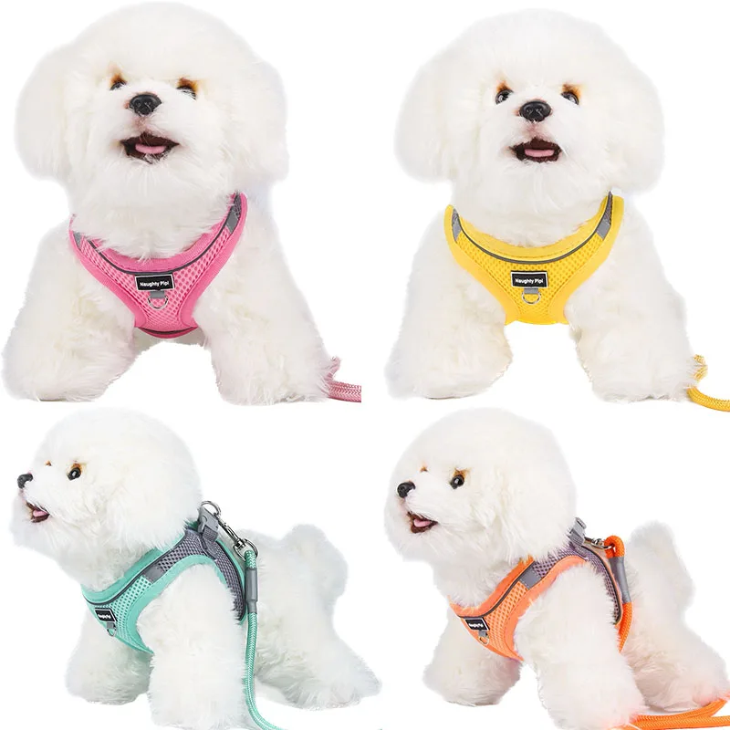 Adjustable Puppy Cat Harness Vest 2