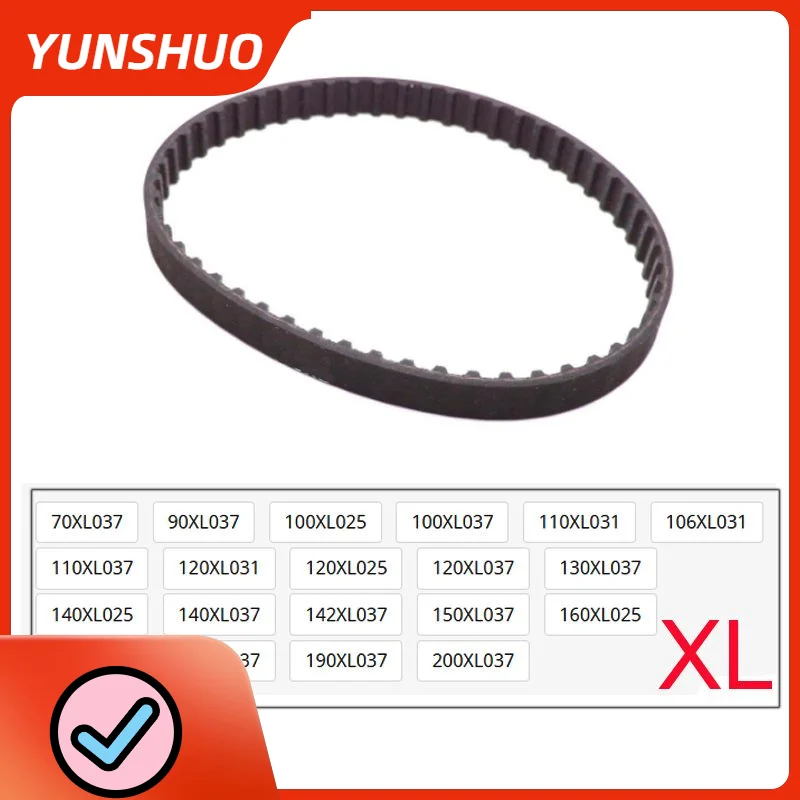XL rubber Synchronous Wheel Belt Driving Belt Timing Belts Wheel 70 90