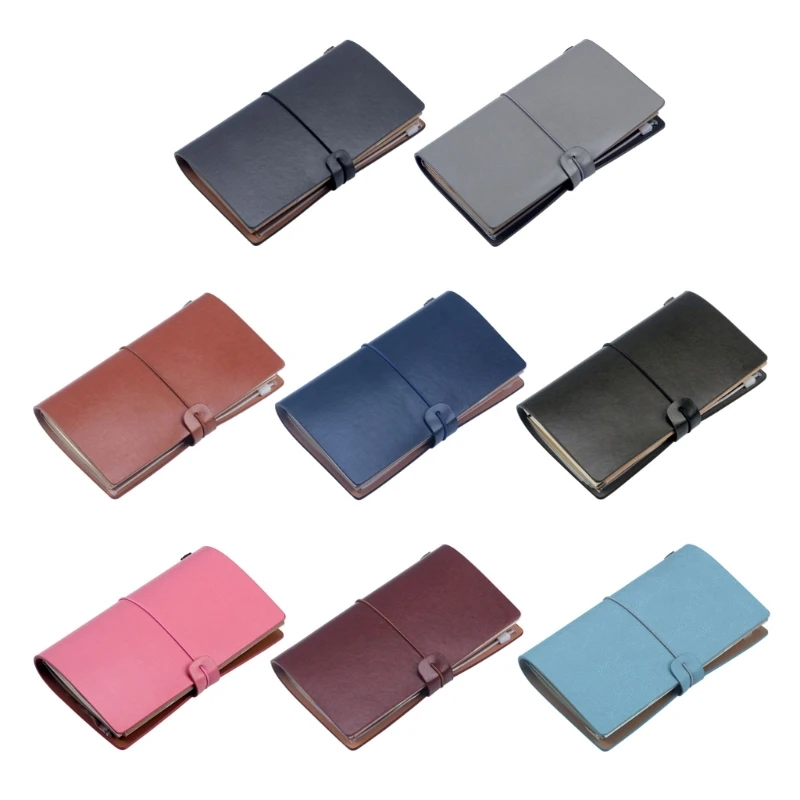 Deluxe Refillable PU Leather Travel Diary