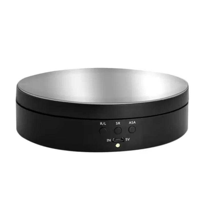 Esposore a specchio rotante motorizzato, giradischi da 360 gradi, porta gioielli, alimentatore USB, riprese rotanti, tre velocà 13 Esposore a specchio rotante motorizzato, giradischi da 360 gradi, porta gioielli, alimentatore USB, riprese rotanti, tre velocà 13