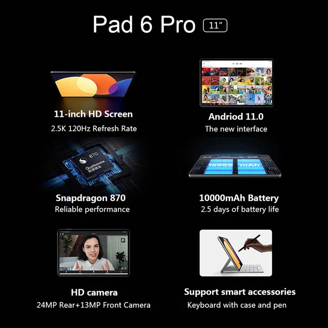 2054-80d493.jpg Tablette pc Android de 11 pouces, première mondiale Pad 6 Pro