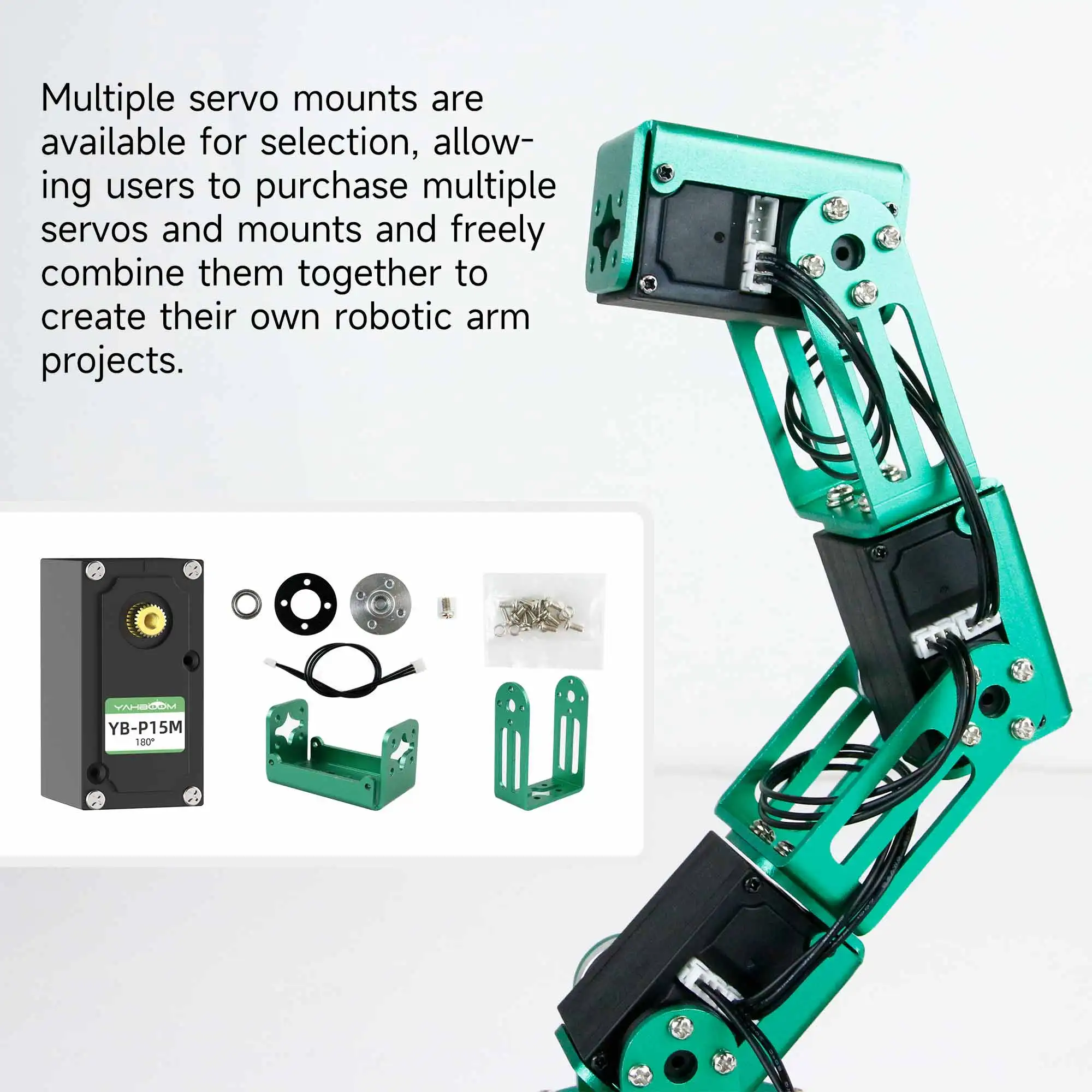 Kit Servo RC Séparé + Carte Debug + Fixation Arbre - Pièces Électronique RC