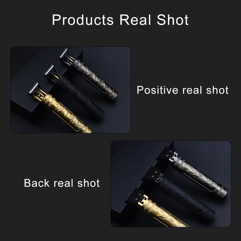 Vintage T9 Hair Trimmer for men Professional Hair Cutting Machine Cordless Beard Trimmer for Home Travel Cordless Hair Clipper BEST SELLERS