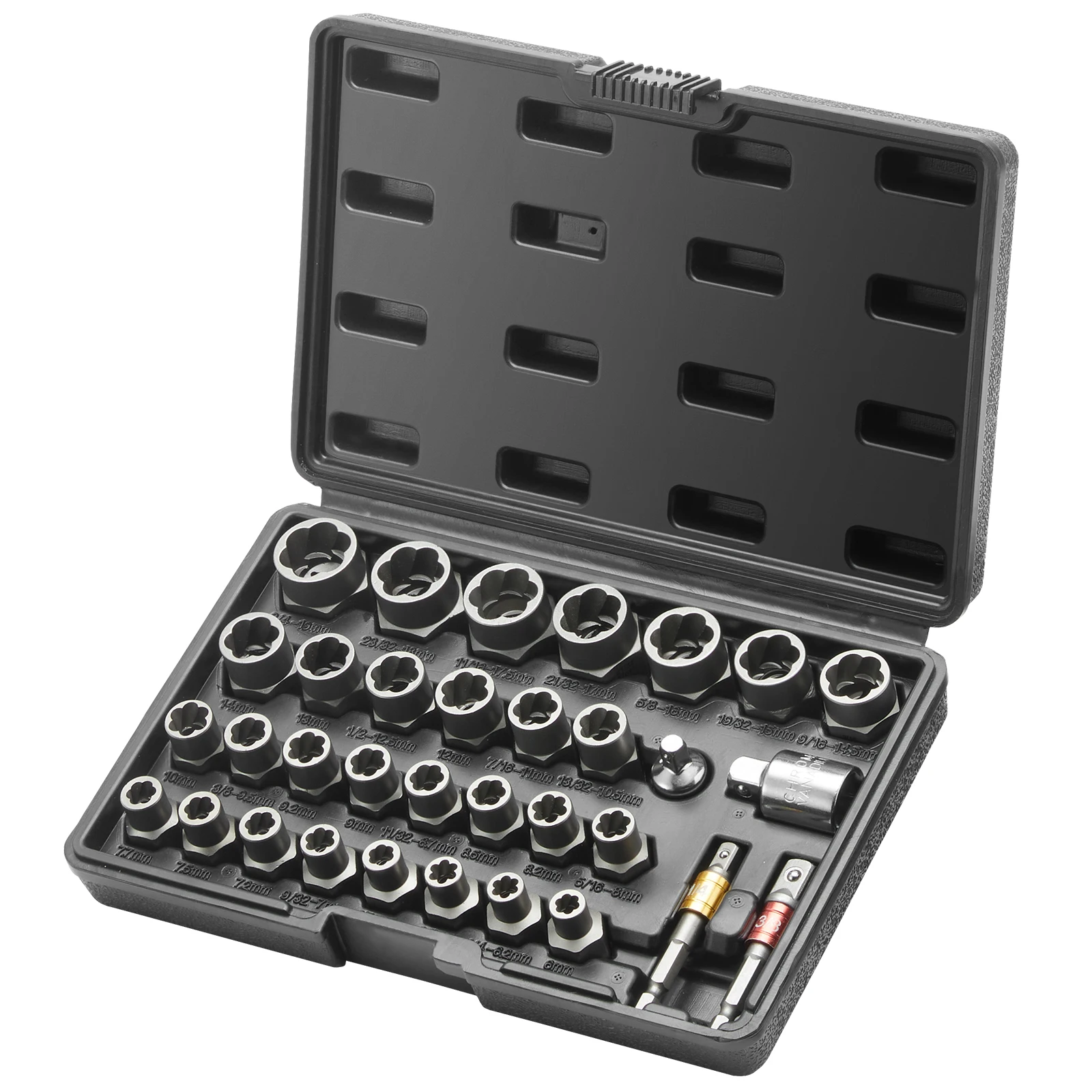 CR-MO Steel Bolt Extractor Set for Automotive Repairs