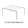 1/2PCS Storage Rack Wrought Iron Hollow Drain Shelf Single Layer Bedroom Bathroom Kitchen Storage Holder Home Accessories 6