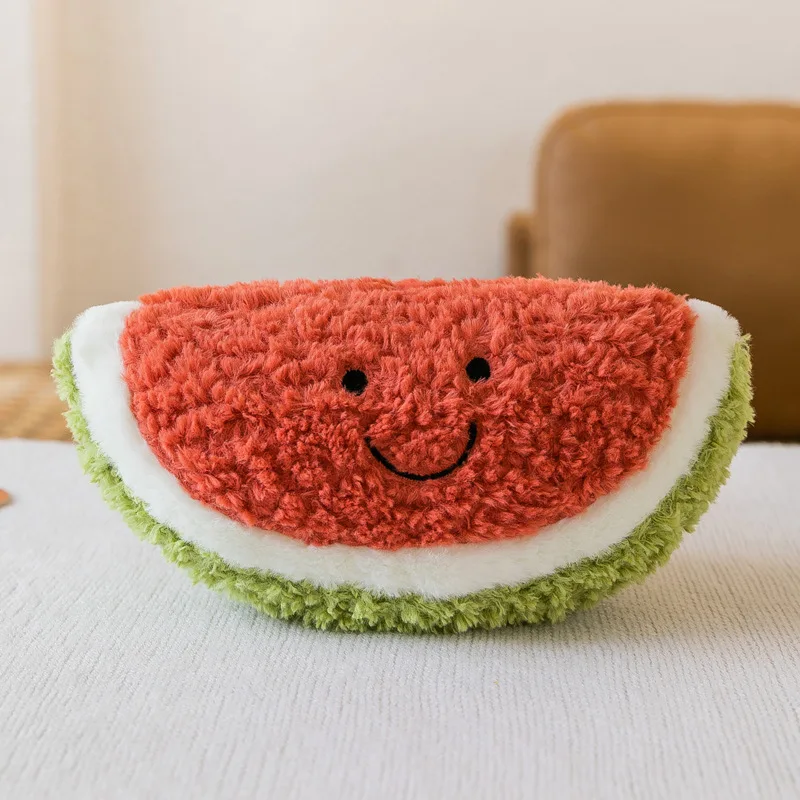 Fruit plush toy strawberry watermelon carrot avocado doll wedding toss rag doll catch Machine wholesale 4