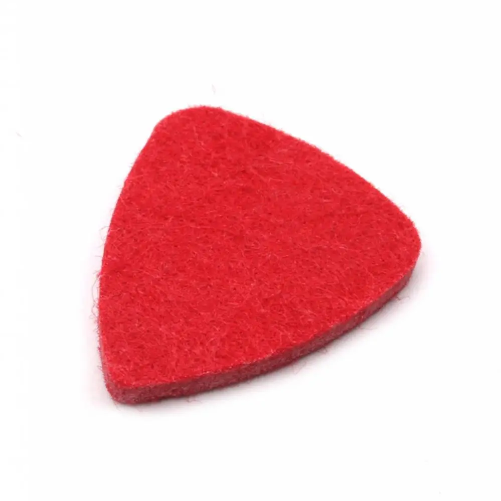 6pcs/set Multiple Colors Felt Ukulele Special Pick, Cute Thumb Dedicated Pick 6 Colors Mini Guitar Picks