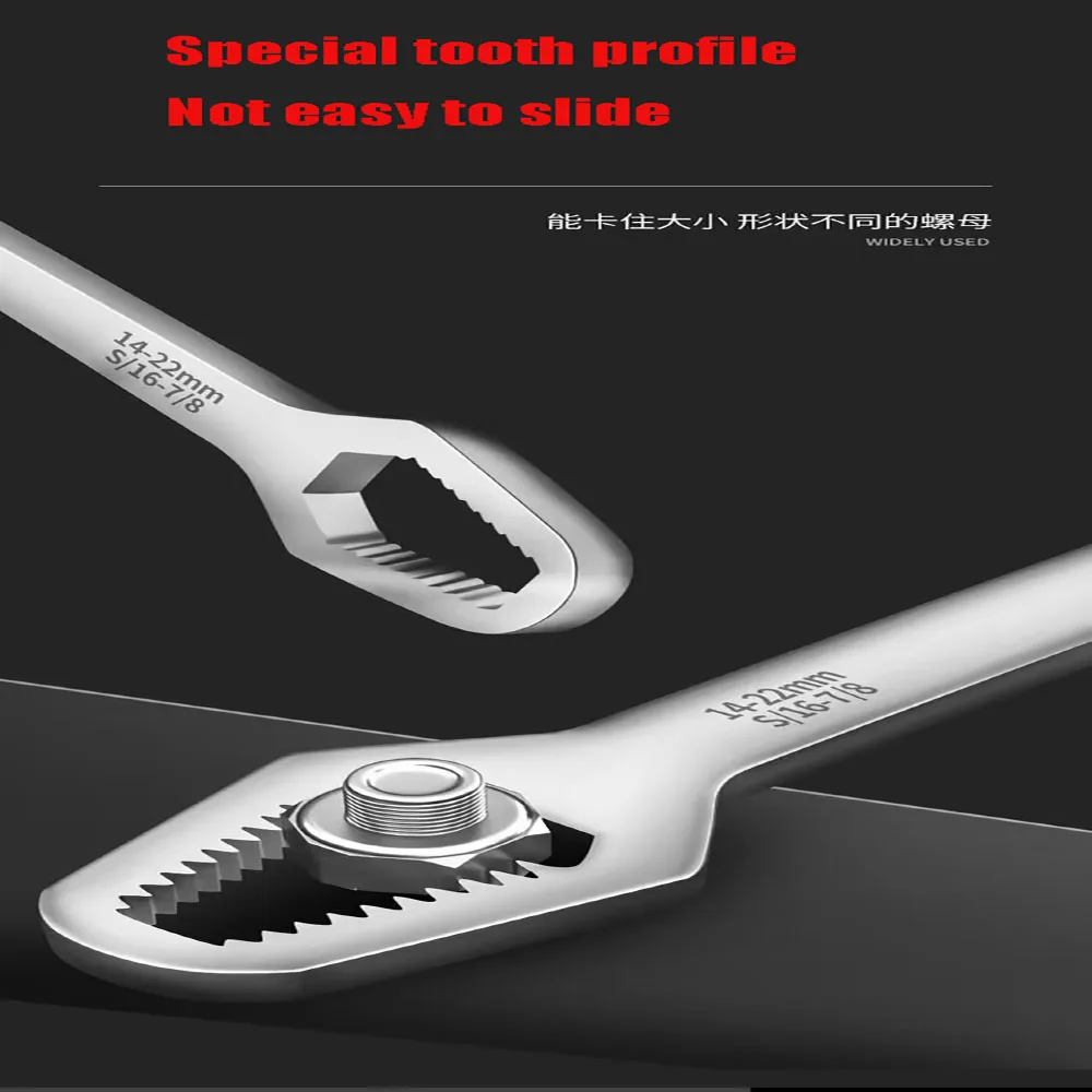 

New Universal Torx Wrench Adjustable Torque 8-24mm Spanner for Bicycle Motorcycle Car Repair Tools Mechanical Tool Wrench Set