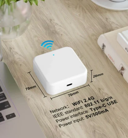 TT LOCK G2 Wireless Wifi Gateway Hub RJ45 Wired G3 Gateway/TT Lock Key Fob Remote Control/Door Sensor for Smart Lock