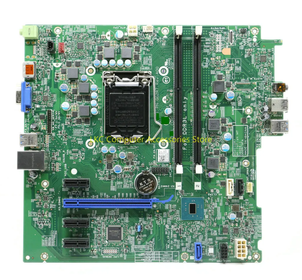Nuovo Per Dell Optiplex 3040 Tower 3040 Tower Scheda Madre Desktop X6Vx3 0 X6Vx3 Cn-0X6Vx3 Mih110R Lga1151 Scheda Madre Ddr3L Testata Al 100%