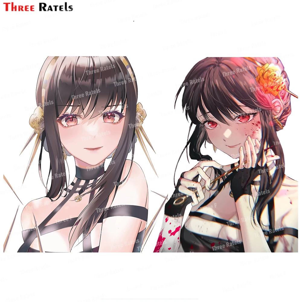 

Наклейки на бак топлива Three Ratels I387 Yor Spy X Family