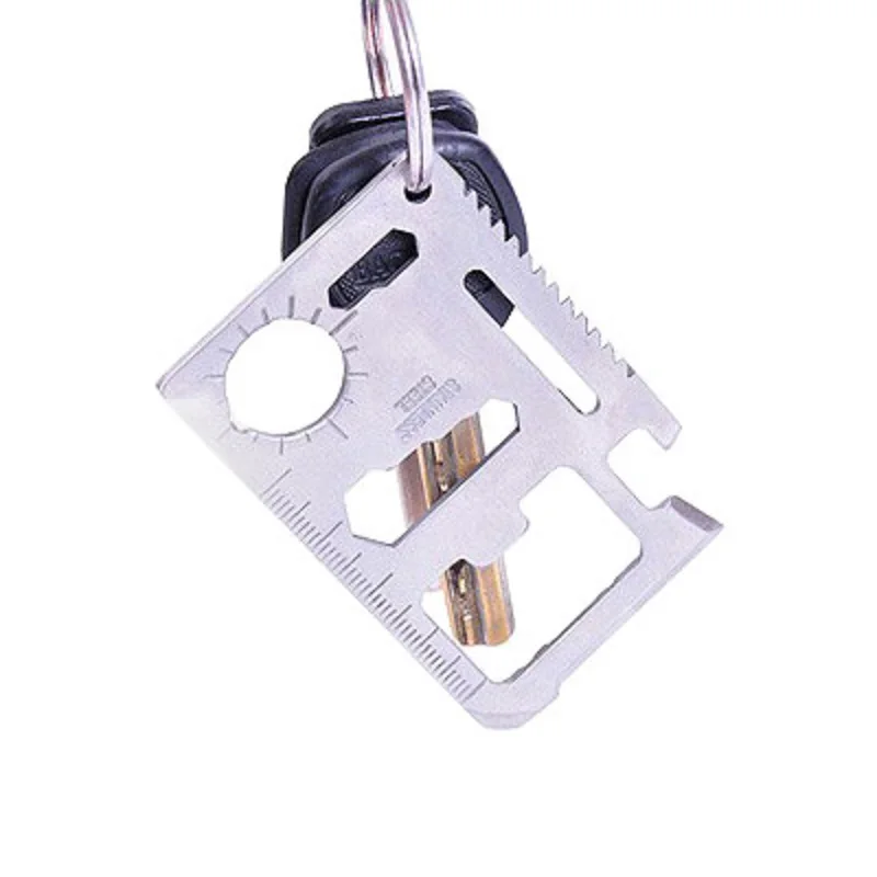 Outdoor Camping MultiPurpose Military Knife Card Stainless Steel Tool