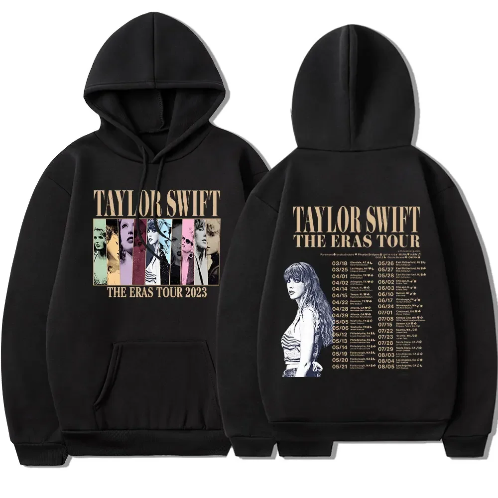 

Taylor 2023 World The Eras Concert Hoodie Men's Women's Clothing Sweatshirt Fashion Harajuku Oversized Hoodies Streetwear