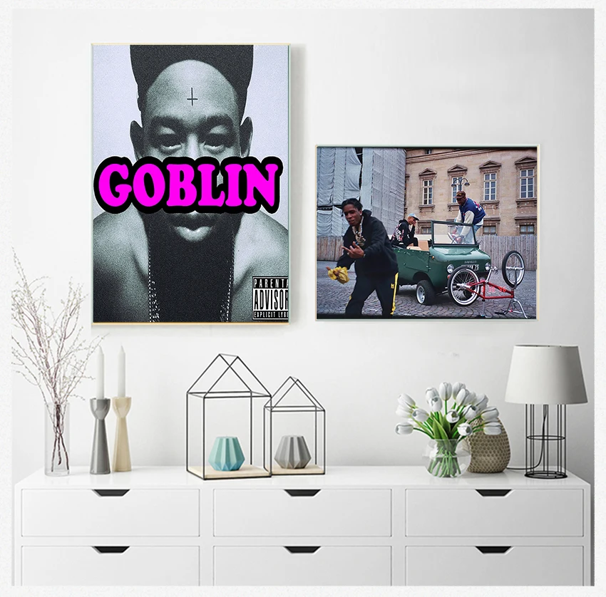 Music Album Star Art Canvas Painting Wall Pictures Living Room Home Decor Poster Prints Tyler the Creator Flower Boy IGOR Rap