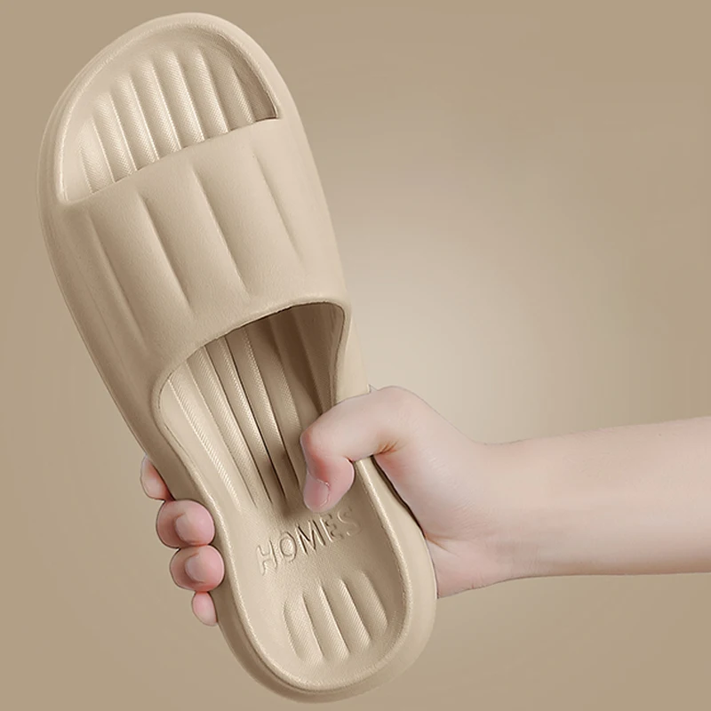 Soft Sole Massage Shower Shoes for Women Men Couples Waterproof Non-slip Home Leisure Fashion Bathroom Slippers 2