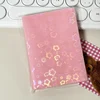 SKYSONIC 50pcs Kpop Card Sleeves 61x91mm Snowflake/Sakura Holder For Holo Postcards Top Load Film Photocard Game Cards Protector 6
