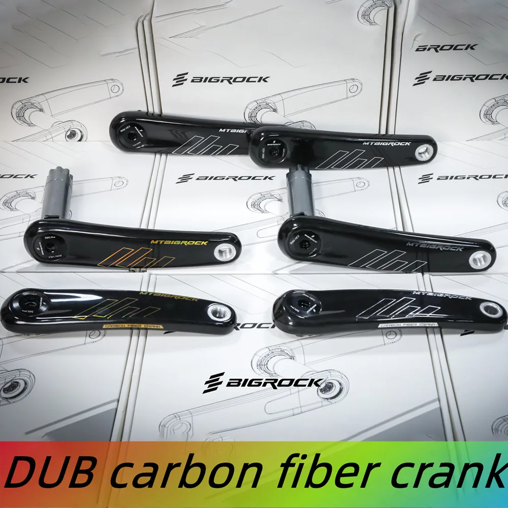 BicycleBigrockCarbonBicycleCrankset12SpeedDubChainring165Mm