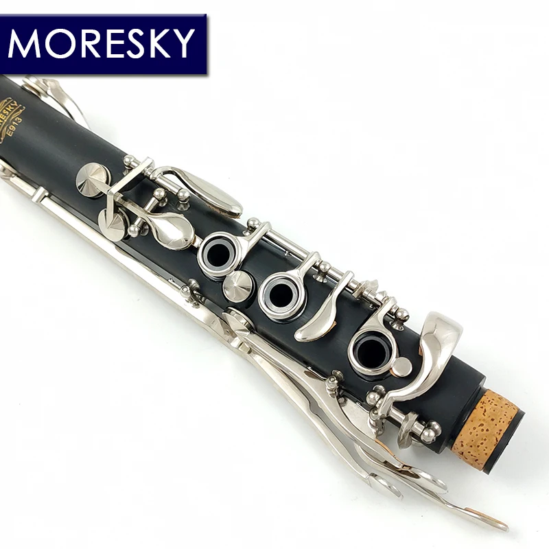 Clarinet MORESKY German G Tune 20 Key ABS Resin Body Nickel Plated Keys E913 clarinet woodwind instrument